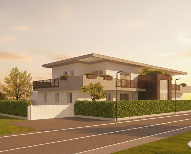 Appartamento di nuova costruzione con 3 camere al piano primo – SPRESIANO