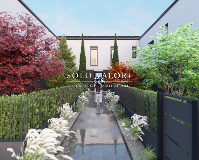 Appartamento Nuova Costruzione Indipendente al Piano Terra con 3 Camere e Giardino su