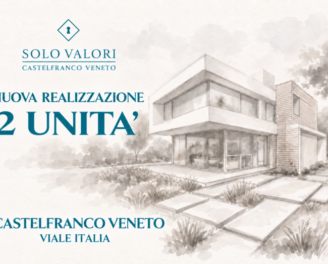 Piano terra con ampio scoperto in palazzina di solo 2 Unit&agrave;