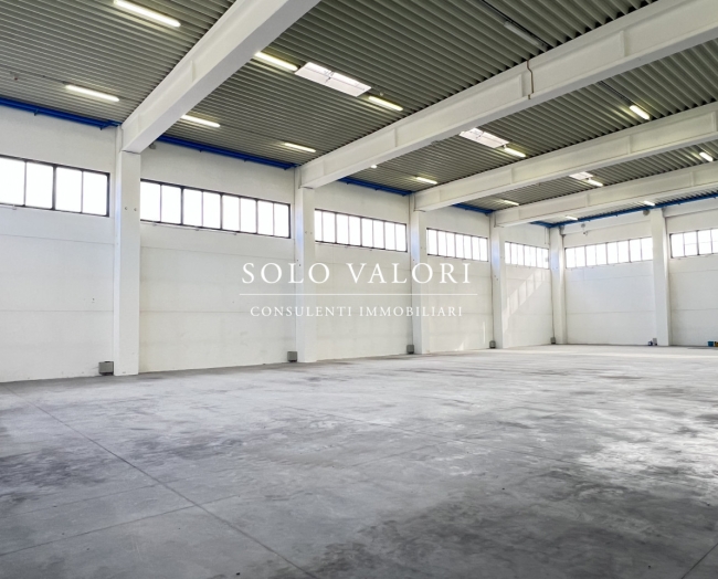Capannone produttivo indipendente di 2.600 mq